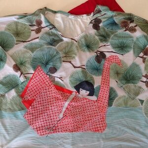 Oversized Top (featuring Japanese Anime)